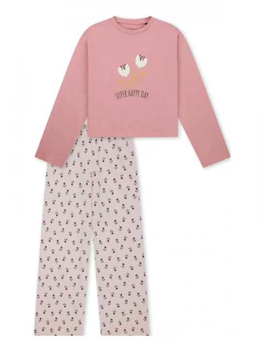 Foto van product SCHIESSER Nachtkledij ' Nightwear ' lichtgrijs / oudroze