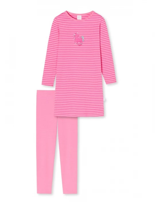 Foto van product SCHIESSER Nachtkledij 'Pony World' lichtblauw / pink / rosa