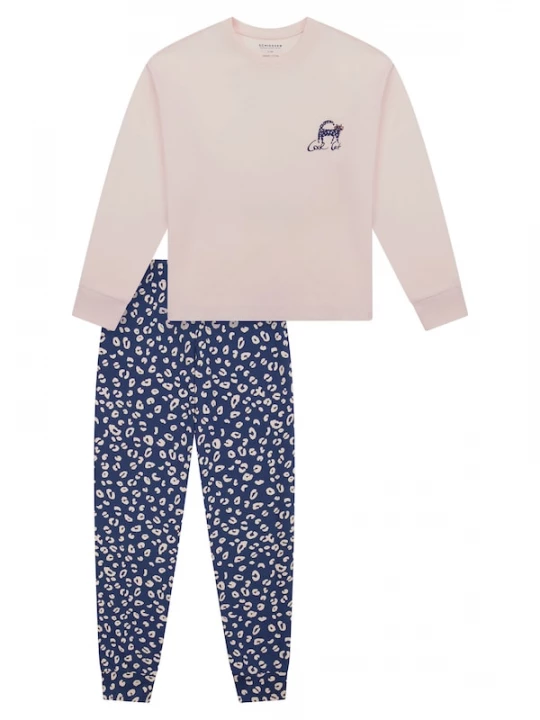 Foto van product SCHIESSER Nachtkledij 'Teens Nightwear' beige / navy