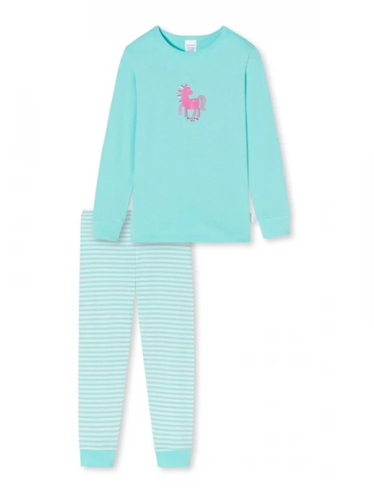 Foto van product SCHIESSER Nachtkledij turquoise / pink / wit