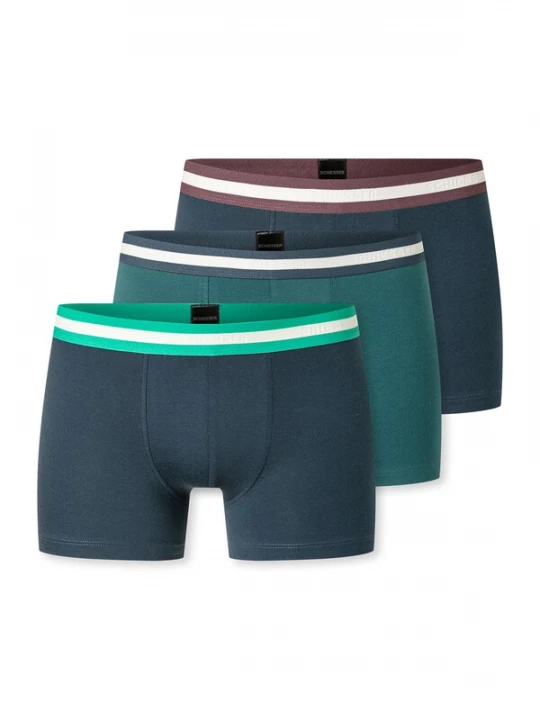 Foto van product SCHIESSER Onderbroek '95 / 5 Multi' groen / petrol / gemengde kleuren