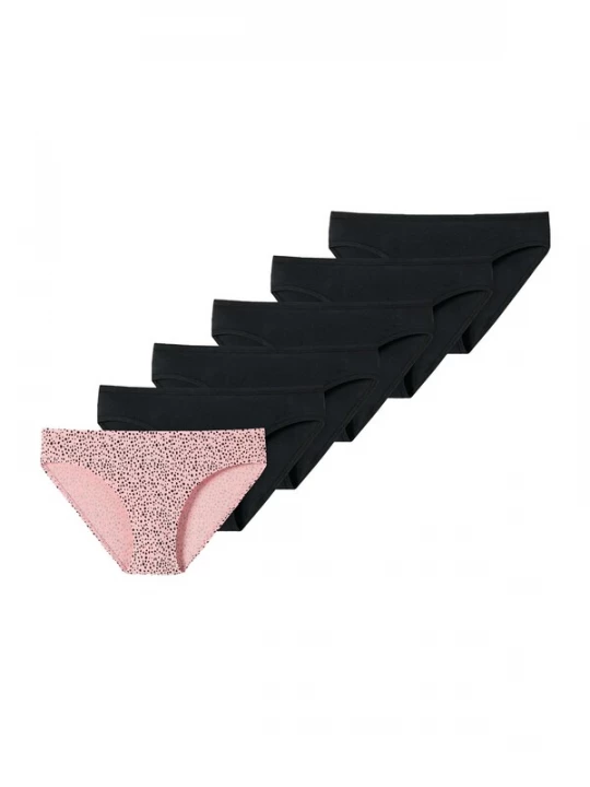 Foto van product SCHIESSER Onderbroek ' 95 / 5 Organic Cotton ' rosa / zwart