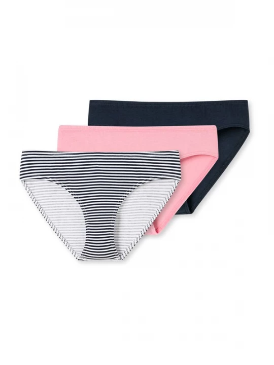 Foto van product SCHIESSER Onderbroek lichtroze / zwart / wit