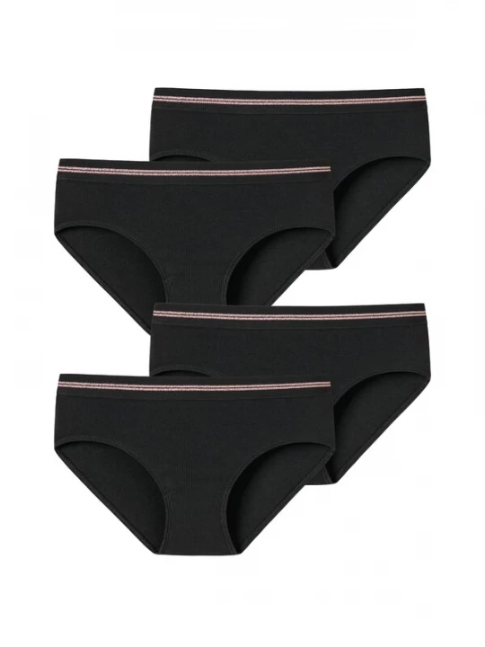 Foto van product SCHIESSER Onderbroek ' Long Life Rib ' zwart