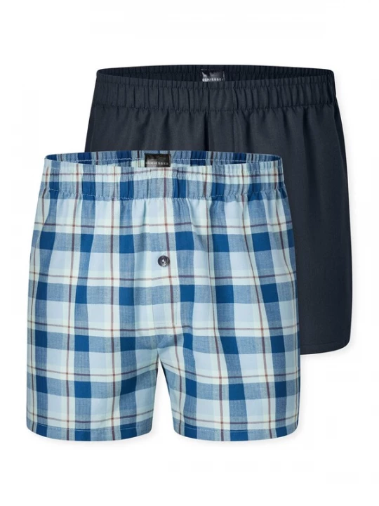 Foto van product SCHIESSER Onderbroek 'Multipacks' blauw / marine / pastelblauw / donkerblauw
