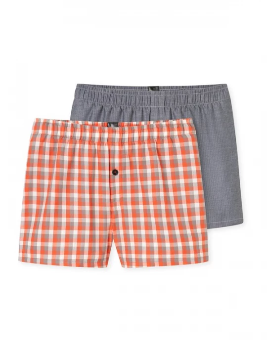 Foto van product SCHIESSER Onderbroek ' Multipacks ' grijs / rood