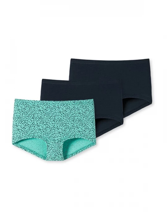 Foto van product SCHIESSER Onderbroek navy / mintgroen