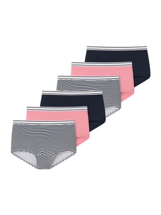 Foto van product SCHIESSER Onderbroek navy / oudroze / wit