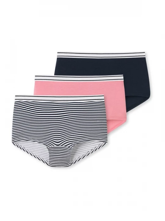 Foto van product SCHIESSER Onderbroek navy / rosa / zwart / wit