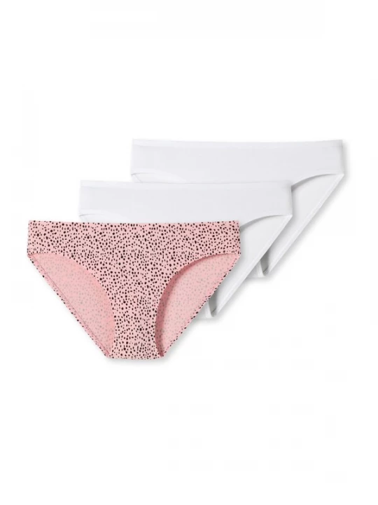 Foto van product SCHIESSER Onderbroek rosa / zwart / wit