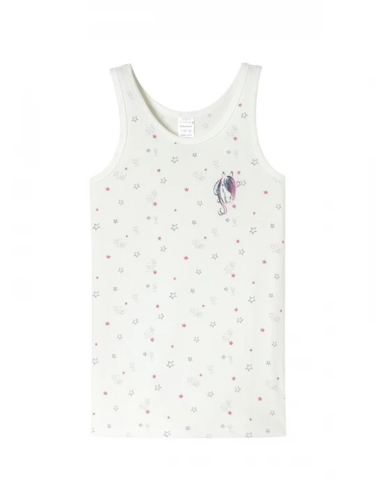 Foto van product SCHIESSER Onderhemd 'Horse World' offwhite