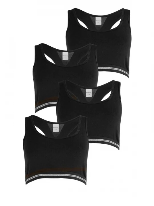 Foto van product SCHIESSER Onderhemd ' Long Life Rib ' zwart