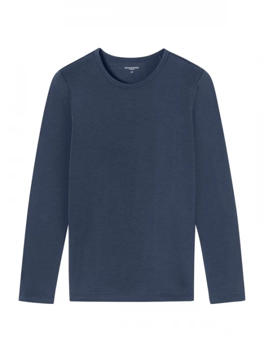 Foto van product SCHIESSER Onderhemd ' Thermo ' blauw denim