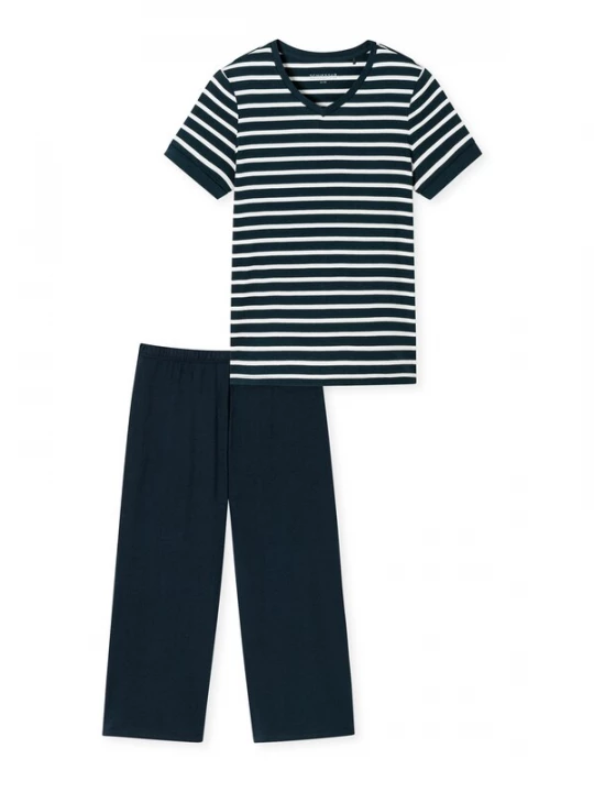 Foto van product SCHIESSER Pyjama ' Casual Essentials ' nachtblauw