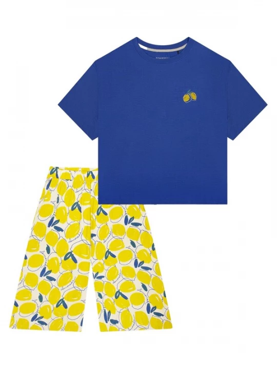 Foto van product SCHIESSER Pyjama 'Casual Fashion' blauw