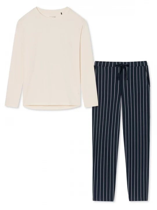 Foto van product SCHIESSER Pyjama 'Cotton' gemengde kleuren