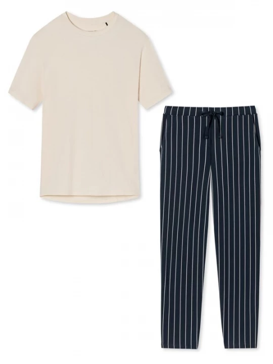Foto van product SCHIESSER Pyjama 'Cotton' gemengde kleuren