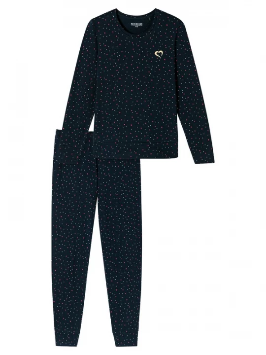 Foto van product SCHIESSER Pyjama ' Family ' nachtblauw