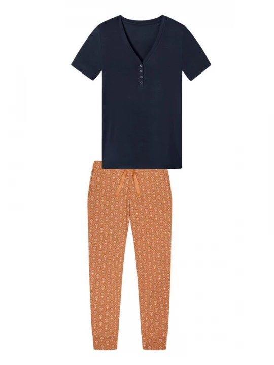 Foto van product SCHIESSER Pyjama 'Mix & Relax' gemengde kleuren