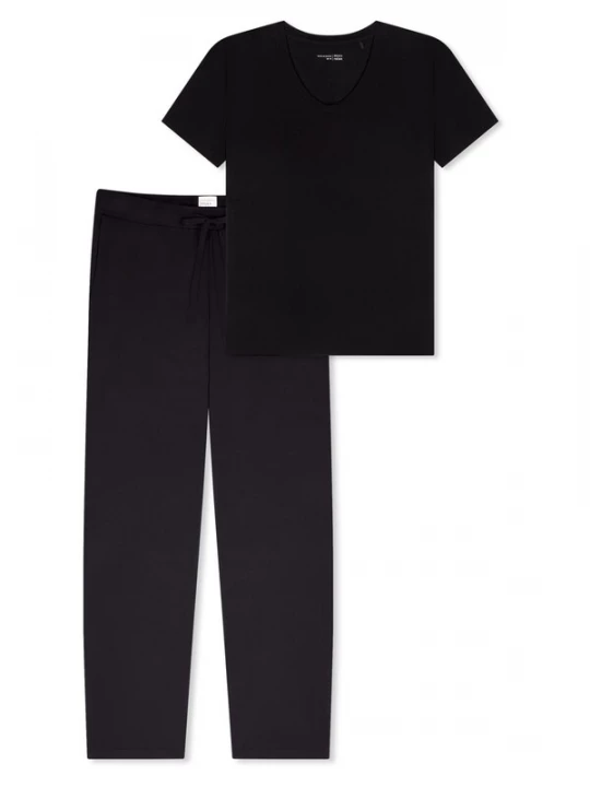Foto van product SCHIESSER Pyjama 'Mix & Relax' zwart