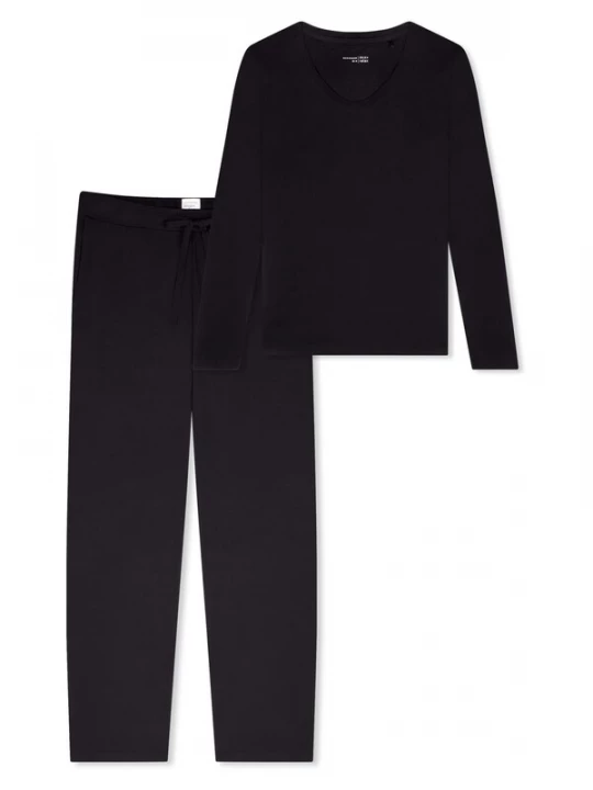 Foto van product SCHIESSER Pyjama 'Mix & Relax' zwart