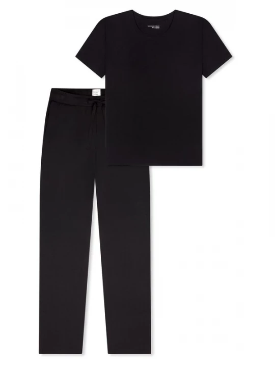 Foto van product SCHIESSER Pyjama 'Mix & Relax' zwart