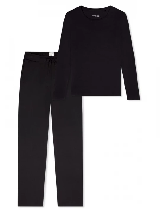 Foto van product SCHIESSER Pyjama 'Mix & Relax' zwart