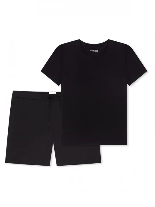 Foto van product SCHIESSER Pyjama 'Mix & Relax' zwart
