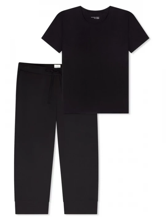 Foto van product SCHIESSER Pyjama 'Mix & Relax' zwart