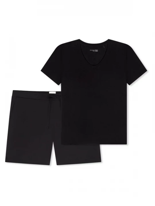 Foto van product SCHIESSER Pyjama 'Mix & Relax' zwart