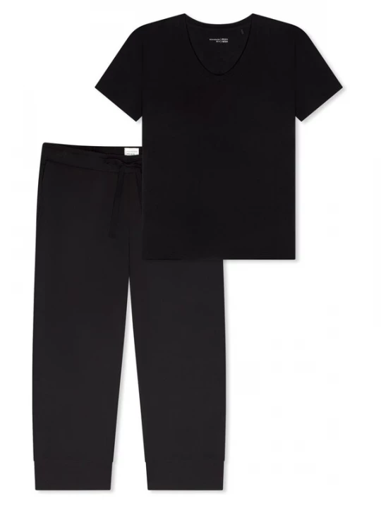 Foto van product SCHIESSER Pyjama 'Mix & Relax' zwart