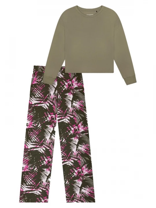 Foto van product SCHIESSER Pyjama 'Modern Nightwear' gemengde kleuren