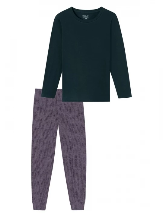 Foto van product SCHIESSER Pyjama ' UNCOVER Nightwear ' nachtblauw