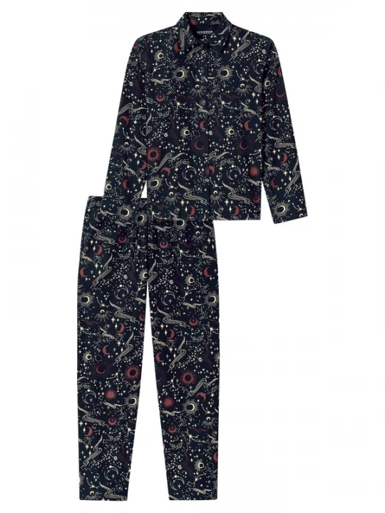 Foto van product SCHIESSER Pyjama ' X-Mas Gifting Sets ' donkerblauw