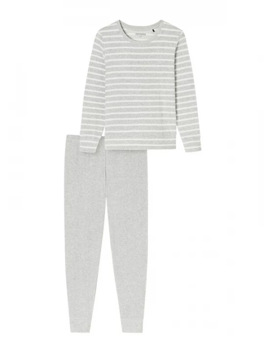 Foto van product SCHIESSER Pyjama zilvergrijs