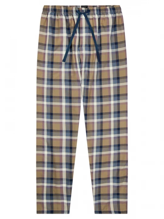 Foto van product SCHIESSER Pyjamabroek 'Mix + Relax' beige / blauw / zwart