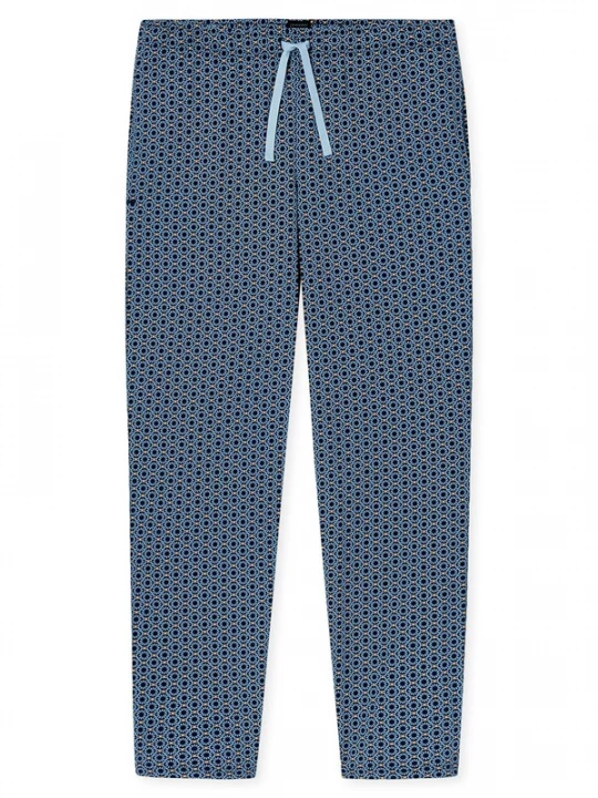 Foto van product SCHIESSER Pyjamabroek ' Mix Relax ' blauw / oranje