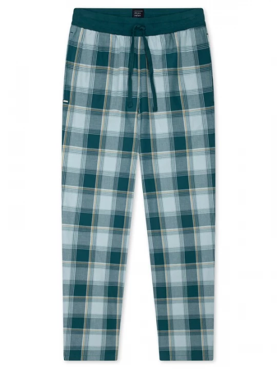 Foto van product SCHIESSER Pyjamabroek ' Mix Relax ' lichtblauw / groen / petrol