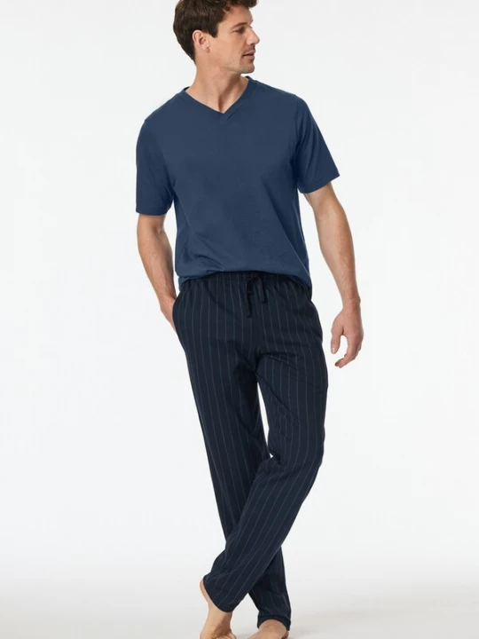 Foto van product SCHIESSER Pyjamabroek ' Mix + Relax ' nachtblauw