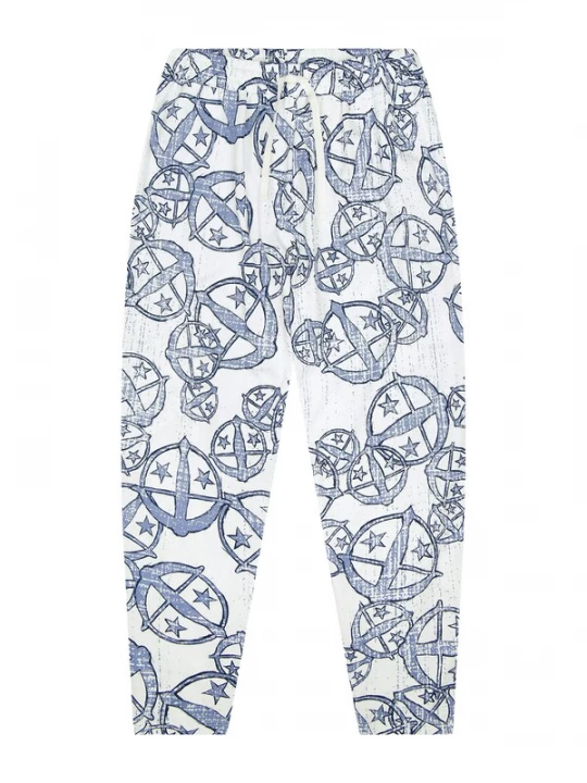 Foto van product SCHIESSER Pyjamabroek ' SCHIESSER 150 YEARS ' blauw / offwhite