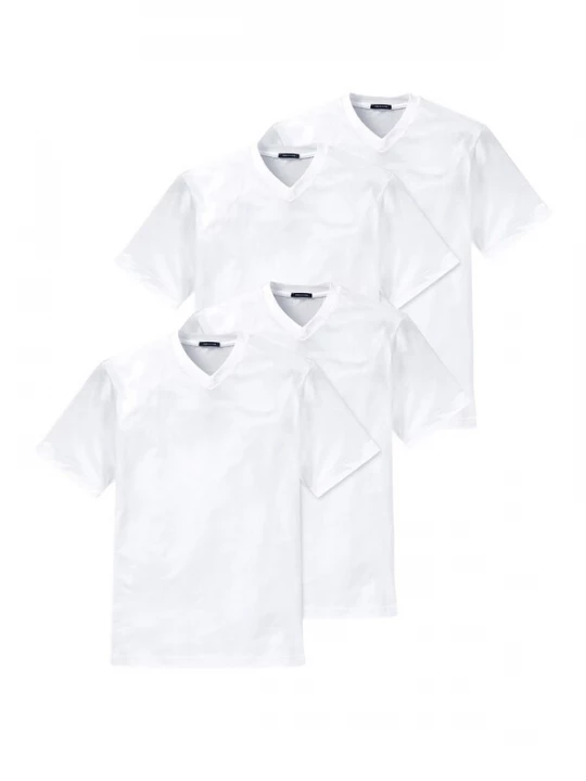 Foto van product SCHIESSER Shirt 'American Essentials' wit
