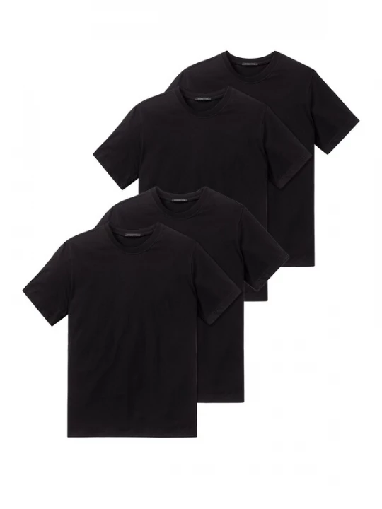 Foto van product SCHIESSER Shirt 'Essentials' zwart