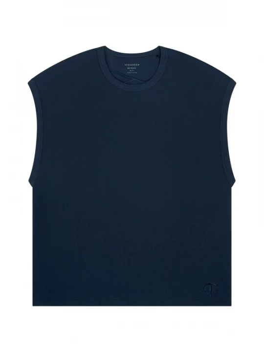 Foto van product SCHIESSER Shirt 'SCHIESSER 150 YEARS' donkerblauw