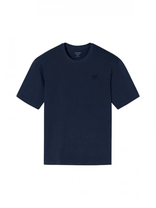Foto van product SCHIESSER Shirt ' SCHIESSER 150 YEARS ' donkerblauw