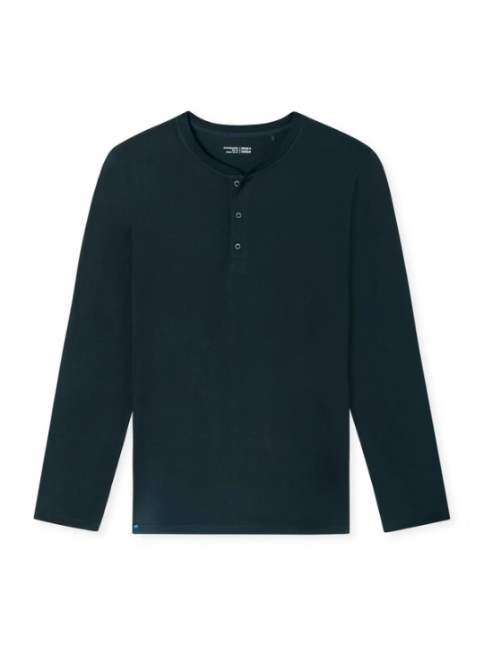 Foto van product SCHIESSER Shirt ' T-Shirt - Mix + Relax ' nachtblauw