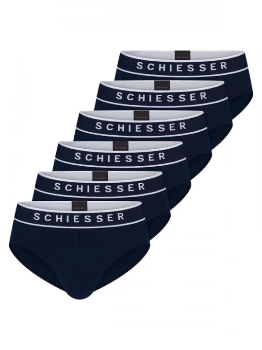 Foto van product SCHIESSER Slip '95 / 5 Cotton' donkerblauw