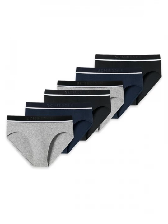 Foto van product SCHIESSER Slip '95 / 5 Cotton' gemengde kleuren