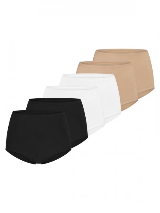 Foto van product SCHIESSER Slip '95 / 5 Cotton' nude / zwart / wit