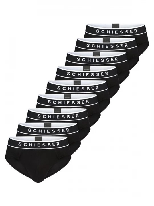 Foto van product SCHIESSER Slip '95 / 5 Cotton' zwart