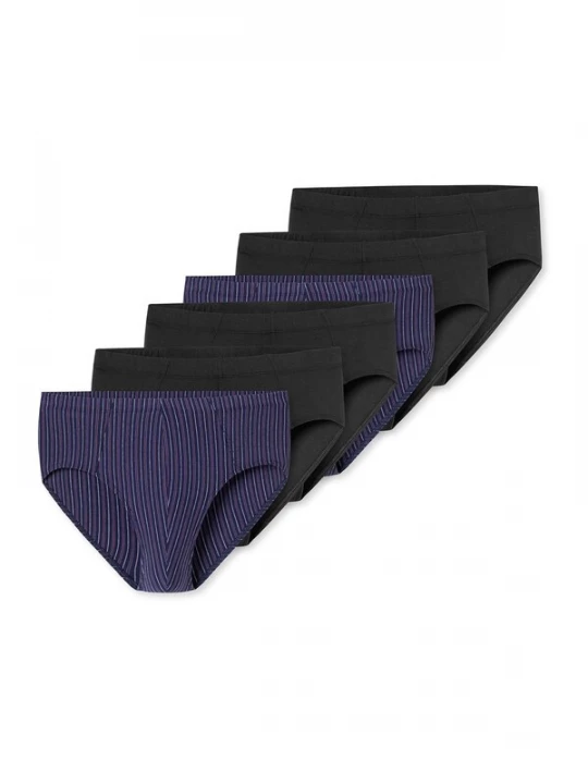 Foto van product SCHIESSER Slip ' 95 / 5 ' donkerlila / zwart